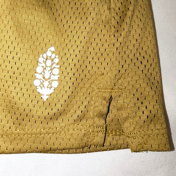 FP Movement | Free People Pull-On Athletic Hoop Shorts in Antique Gold | Medium - Picture 5 of 10